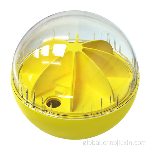 Round Dog Shaped Pet Food Feeder Eco-friendly ABS Pet Feeder Dog Control Pet Feeder Supplier